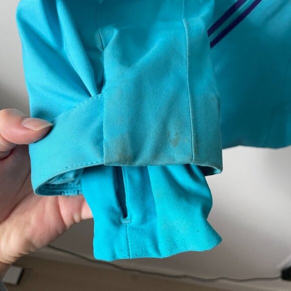 Helly Hansen Professional Floria Insulated Ski Snow Jacket Coat Blue Size Medium - Picture 9 of 15